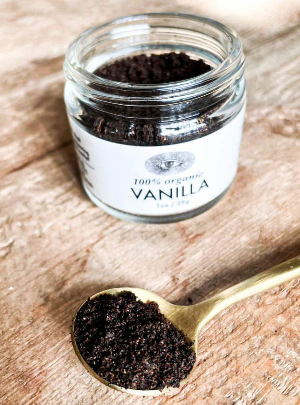 Vanilla Powder: 100% Organic, Papua New Guinea