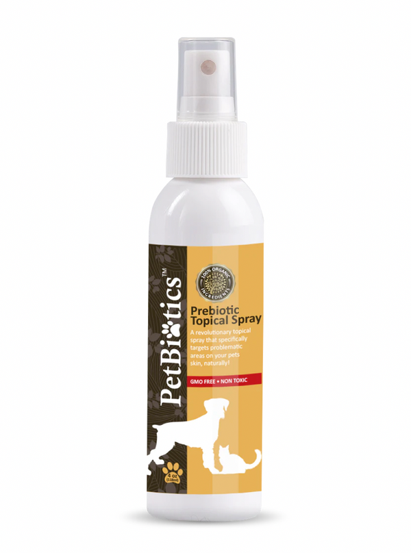 Spray topique prébiotique Petbiotics pour chiens et animaux de compagnie