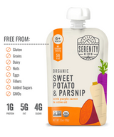 Organic Sweet Potato + Parsnips