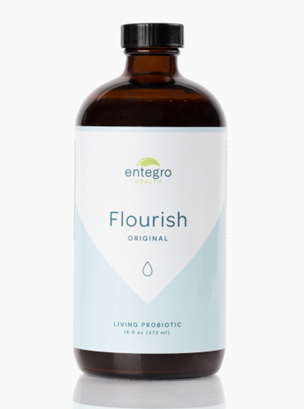 Flourish Living Probiotic - Bouteille en verre originale